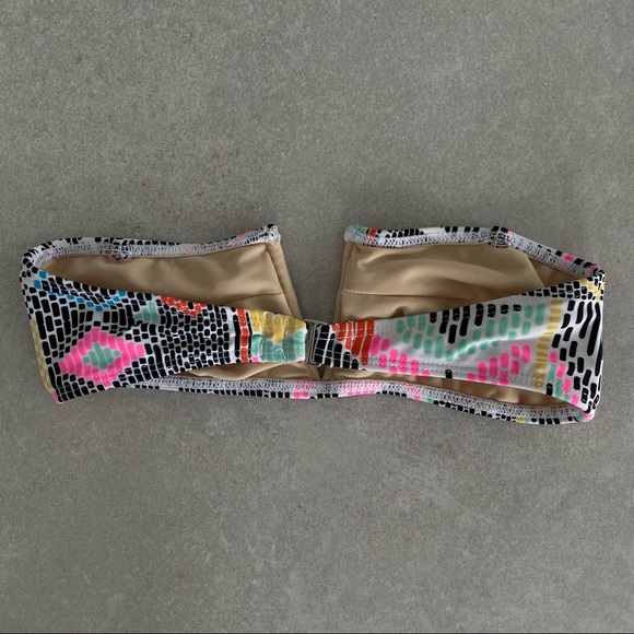 MARA HOFFMAN SWIM STRAPLESS BIKINI TOP - Picture 4 of 11